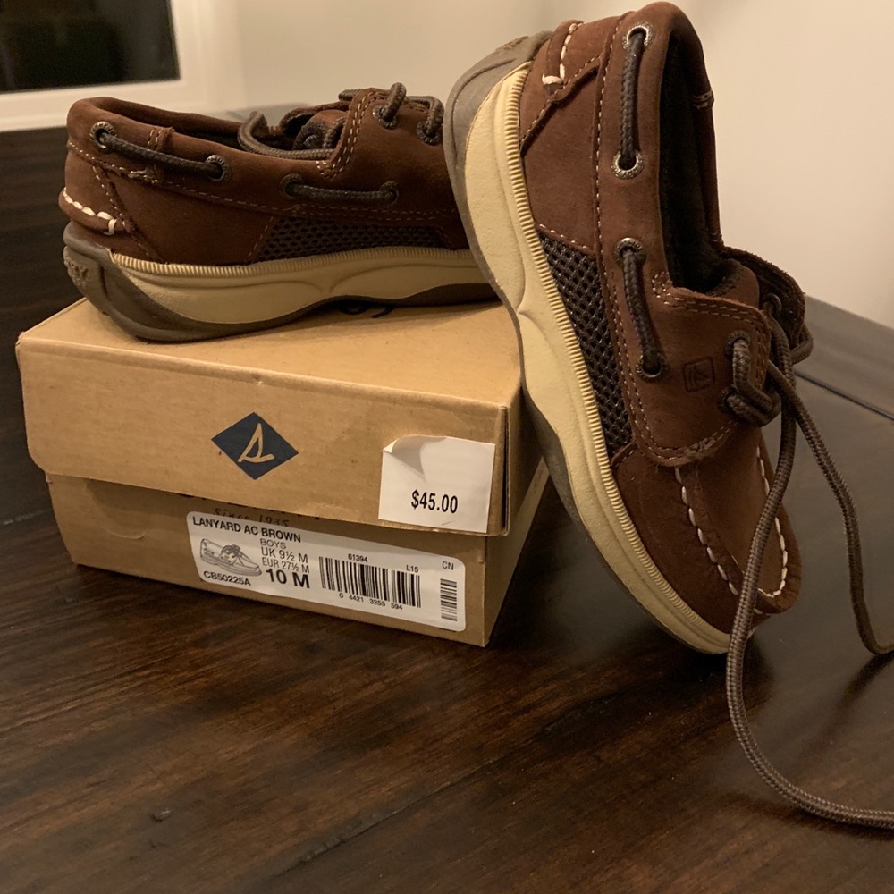 NIB 10c Youth Sperry Topsiders